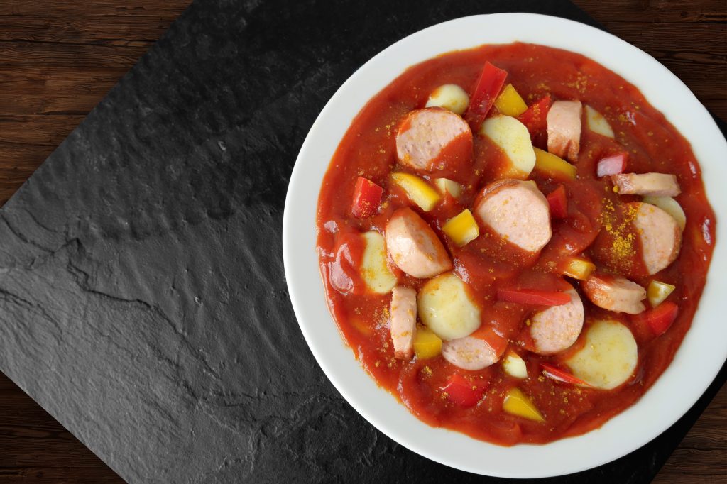 Currywurst-Topf