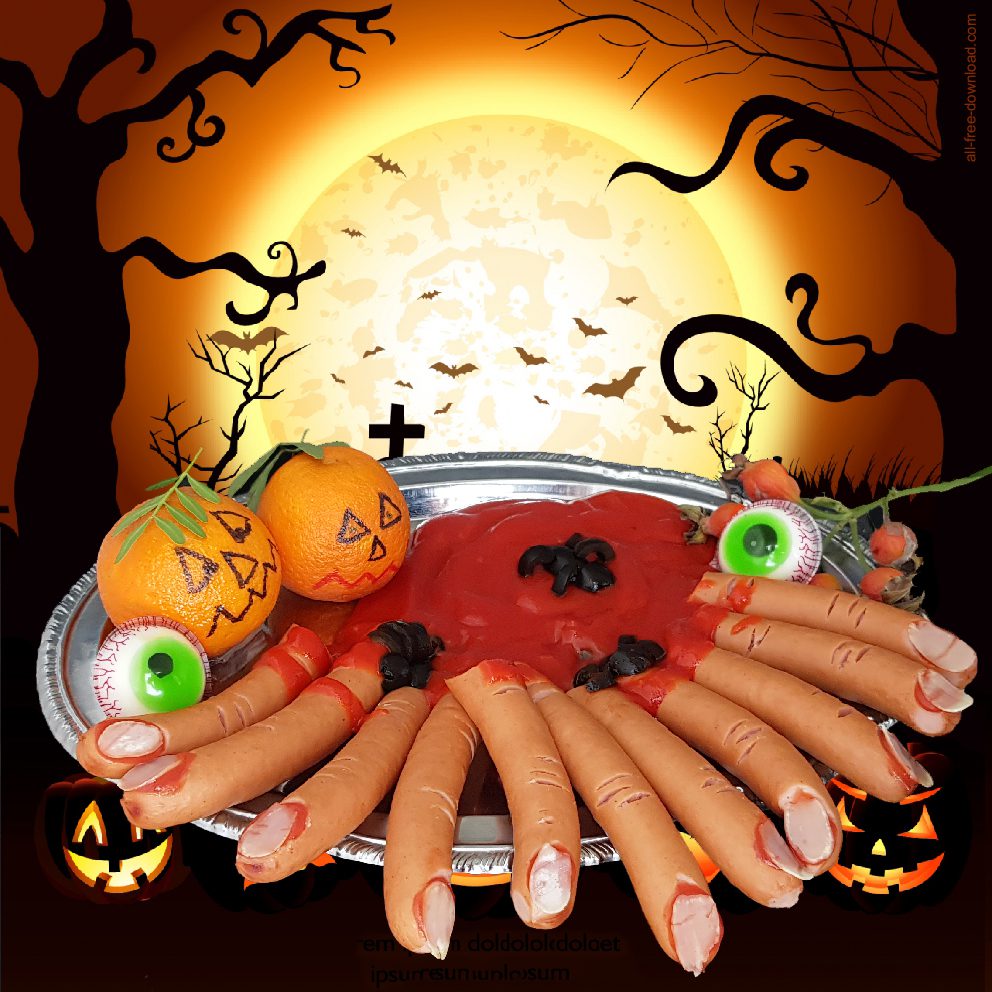Halloween Grusel-Finger
